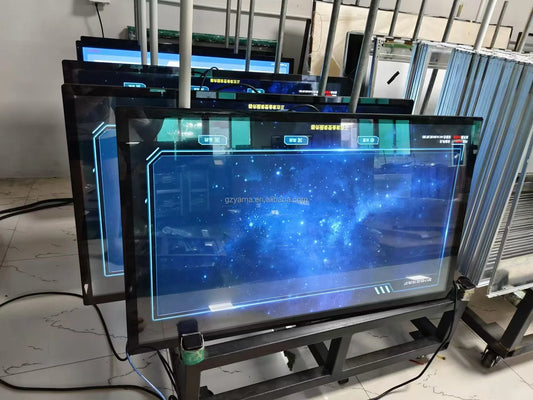 Portable Touch Screen Gaming Table 43inch Interactive Touch PCAP 10points Touch Monitor
