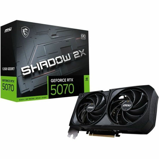MSI GeForce RTX 5070 12G SHADOW 2X OC Graphics Card 12GB GDDR7