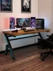 Computer Desk Solid Wood Writing Desktop Home Desks Bedroom Room Workbench Game Gaming Table Furniture Ready to Ship