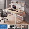 Small Bedroom Study Desk Hutch All in One Combination Desktop Computer Hole Board Gaming Table