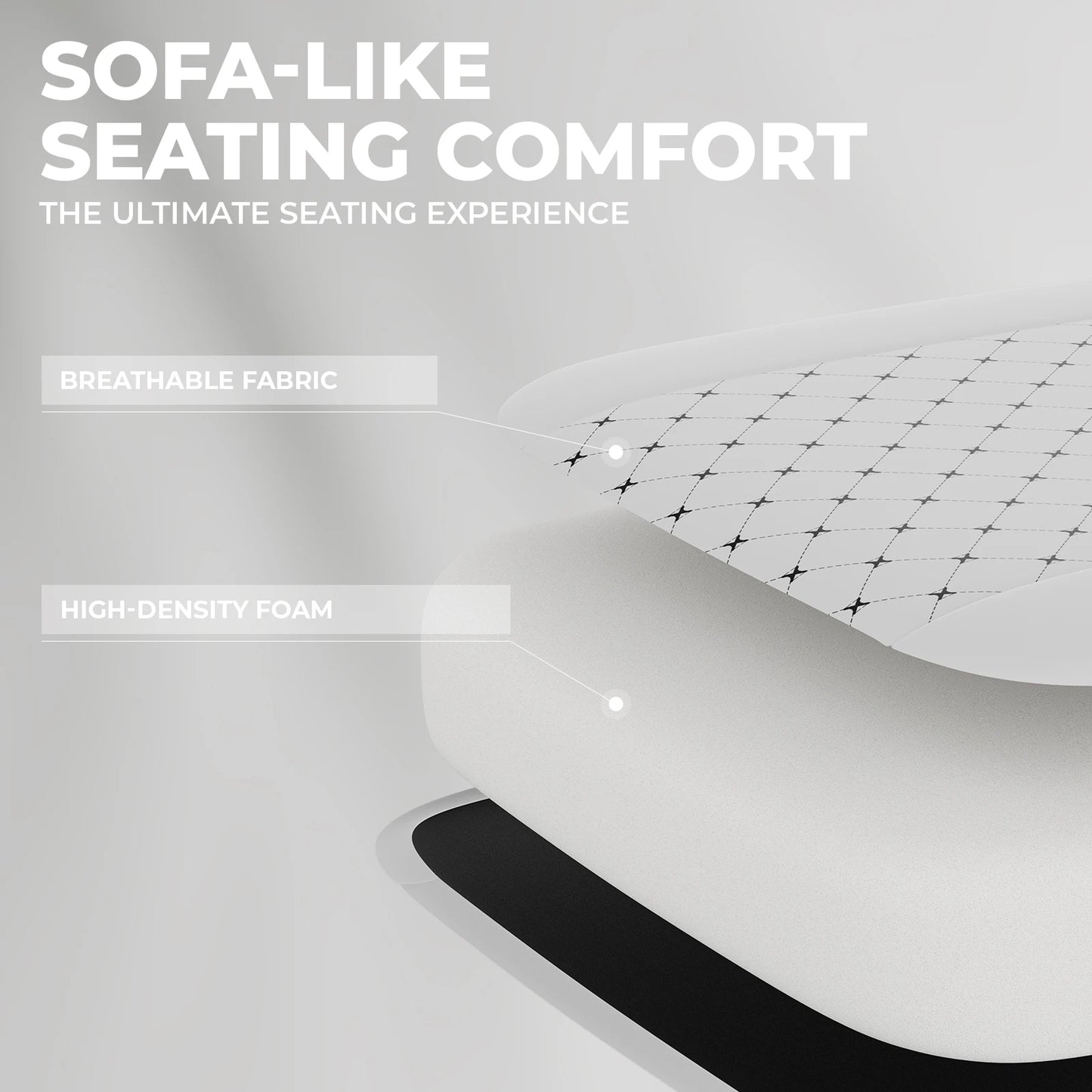 Gaming Chair with Footrest, Ergonomic Computer Chair with Headrest and Lumbar Support，Office Chair with Linkage Armrests