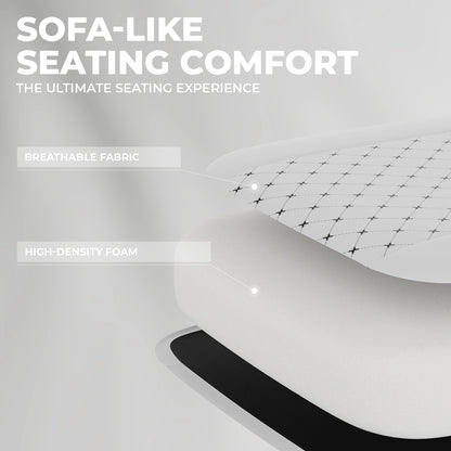 Gaming Chair with Footrest, Ergonomic Computer Chair with Headrest and Lumbar Support，Office Chair with Linkage Armrests