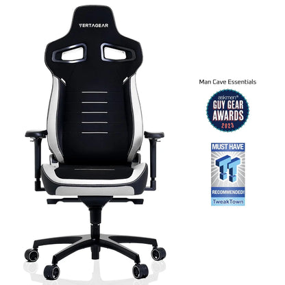 PL4800 Ergonomic Big & Tall Gaming Chair Featuring ContourMax Lumbar & VertaAir Seat Systems - RGB LED Kits Upgradeable, Custom