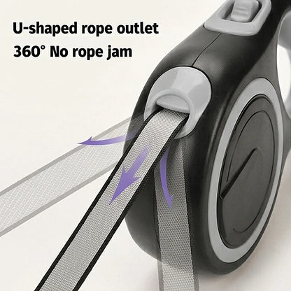 Retractable Big Dog Leash for Small Large Dogs 5M 8M Automatic Adjustable Pet Extendable Strap Yorkie Puppy Lead Rope Supplies
