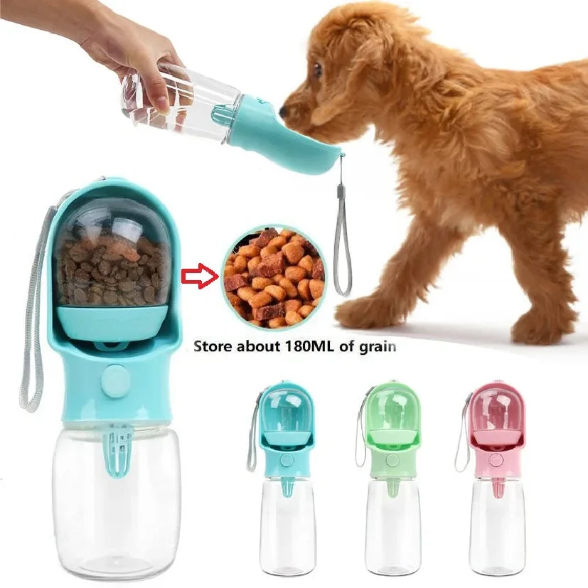 320/500ML Portable Dog Cat Water Bottle for Dog Gourd Walk Drinking Bottle Dog Pet Supplies Food Bowl