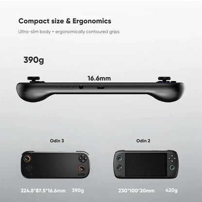 AYN Odin 3 Game Console 6'' 1080P 120Hz AMOLED Screen Handheld With 8000mAh Hall-Effect Joystick/Trigger Handheld Game Console