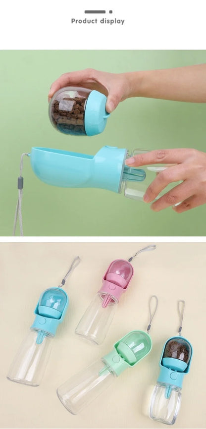 320/500ML Portable Dog Cat Water Bottle for Dog Gourd Walk Drinking Bottle Dog Pet Supplies Food Bowl