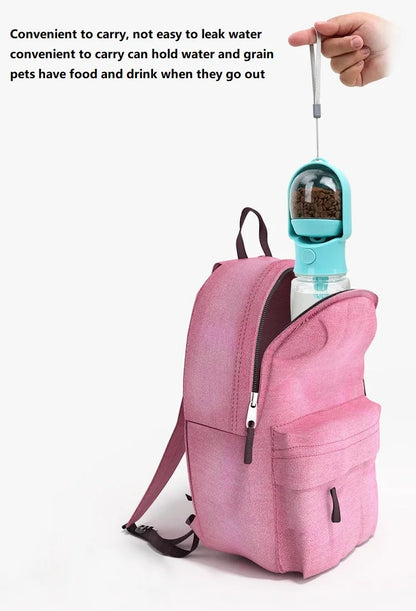 320/500ML Portable Dog Cat Water Bottle for Dog Gourd Walk Drinking Bottle Dog Pet Supplies Food Bowl