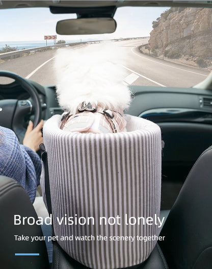 Car Center Console Pet Safety Seat Dog Bed Mat Cat Mat Car Supplies Portable Travel Rest for Dogs And Cats
