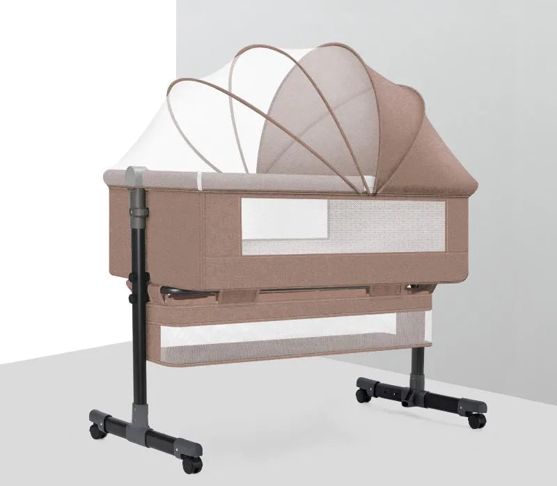 Swing Baby Bassinet Swing Bedside Crib As Well As Manually Swinging Crib Bed 3-in-1 Portable Crib for Newborns and Baby