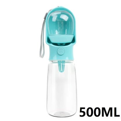 320/500ML Portable Dog Cat Water Bottle for Dog Gourd Walk Drinking Bottle Dog Pet Supplies Food Bowl