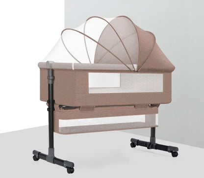 Swing Baby Bassinet Swing Bedside Crib As Well As Manually Swinging Crib Bed 3-in-1 Portable Crib for Newborns and Baby