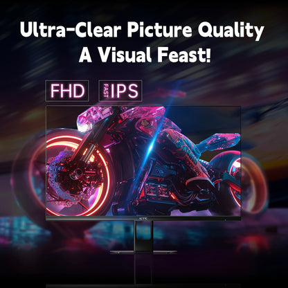 KTC Gaming Monitor 27 inch 180hz 1ms | Fast IPS Screen 1080p Monitor|2 x HDMI 2.0 &1 x Display Port 1.4 | Support Freesync and W